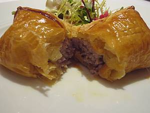 Posh sausage roll at Hibiscus