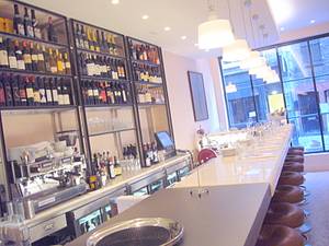 The marble counter at Bocca de Lupo, London