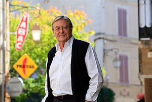 Peter Mayle in his beloved Provence. Photograph by Andrew Crowley.