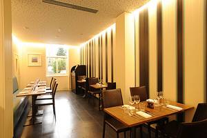 Bland and corporate; a corner of Foxtrot Oscar, London.