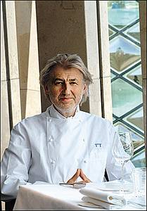 Pierre Gagnaire; 'I would never criticise'.
