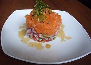 The sea food tartare of Sushinho