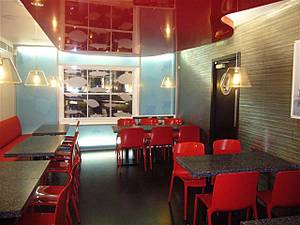 The upstairs dining room at Tom's Place