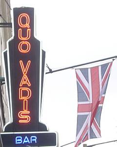 The flag flies again at Quo Vadis in London