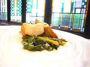 Confused turbot at Quo Vadis